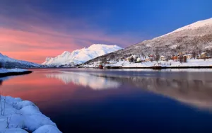 好看的雪景图片壁纸_14