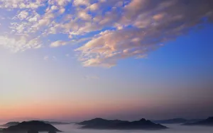 武夷山云海风景壁纸_2
