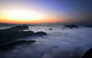 武夷山云海风景壁纸_8