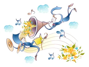 矢量卡通音乐 第一辑_3