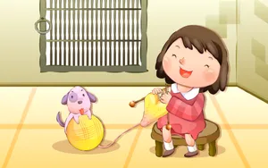 矢量快乐儿童 第四辑_2
