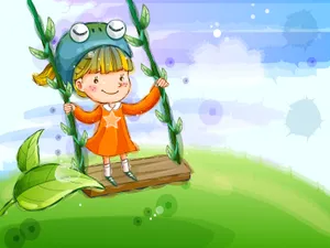矢量快乐儿童 第一辑_1