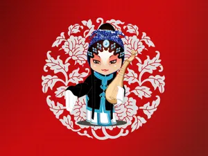 矢量京剧人物 第一辑_16