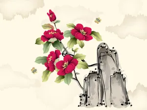 矢量水墨普屏 第一辑