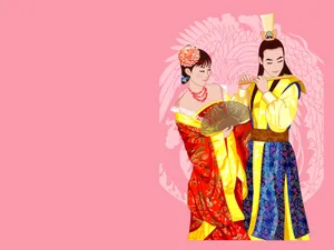 矢量传统婚礼 第一辑_11