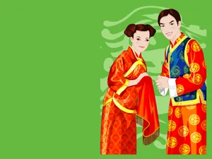 矢量传统婚礼 第一辑_13
