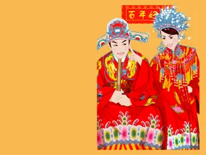 矢量传统婚礼 第一辑_15