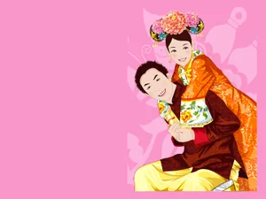 矢量传统婚礼 第一辑_17