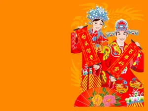 矢量传统婚礼 第一辑_19