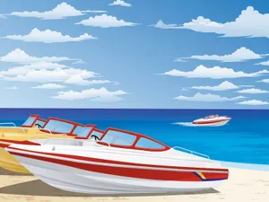 矢量夏日海滩 第一辑_9
