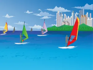 矢量夏日海滩 第一辑_14