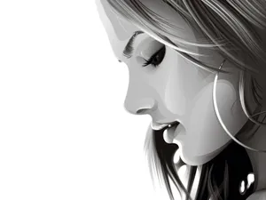 矢量女性插画 第三辑_4