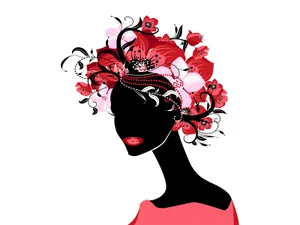 矢量女性插画 第三辑_8