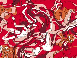 矢量女性插画 第三辑_11