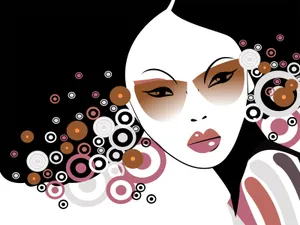 矢量女性插画 第三辑_19