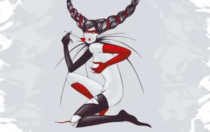 矢量女性插画 第一辑_9