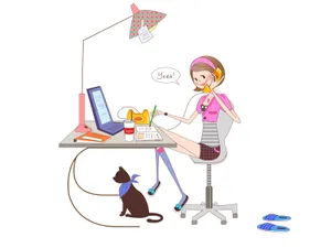 矢量时尚女孩 第四辑_13
