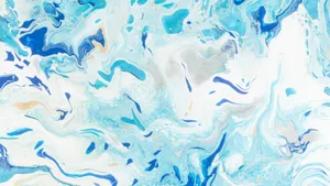 丙烯颜料泼墨纹理图片_11