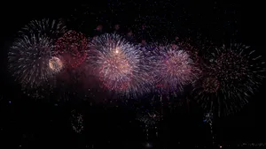 美丽的烟花图片高清_10