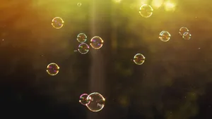 梦幻彩色泡泡图片_8