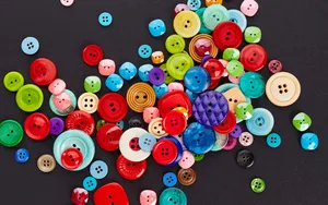 彩色纽扣扣子图片_4