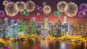 超高清唯美烟花图片_2