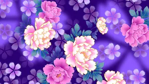 日式花纹背景图案图片_2