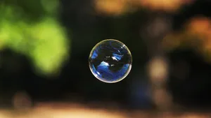 好看的彩色泡泡图片_6