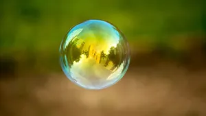 好看的彩色泡泡图片_9