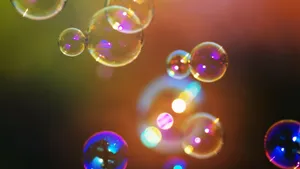 好看的彩色泡泡图片_10
