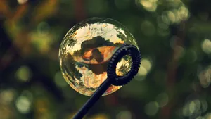 好看的彩色泡泡图片_13