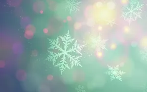 素雅雪花纹理背景壁纸_1