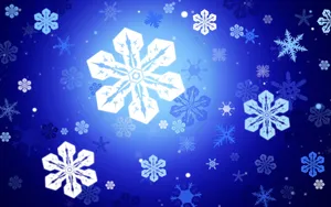 素雅雪花纹理背景壁纸_5