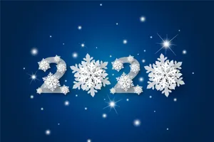 2020年数字新年壁纸_7