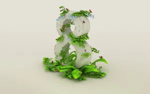 三八妇女节数字8图片_3