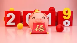 2019年猪年新年图片壁纸_3