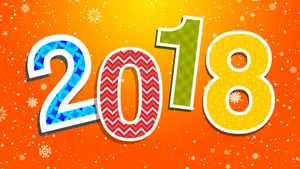 2018年字体素材图片壁纸_14