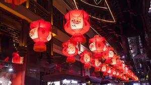民俗文化灯会图片