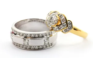 结婚婚戒图片_8
