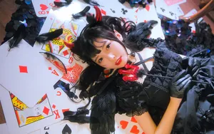 万圣节美女装扮图片壁纸