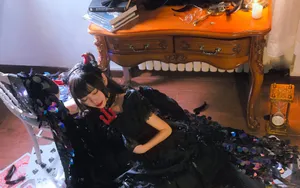 万圣节美女装扮图片壁纸_2