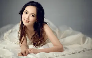 美女婚纱写真图片壁纸_7
