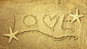 情人节情侣love爱的心形浪漫壁纸_2