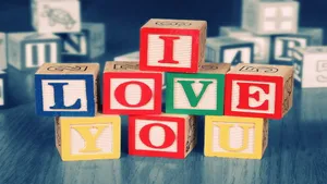 情人节情侣love爱的心形浪漫壁纸_5