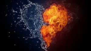 情人节情侣love爱的心形浪漫壁纸_11