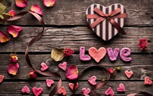 情人节情侣love爱的心形浪漫壁纸_22