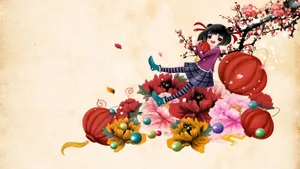 2012年龙年春节新年壁纸_19