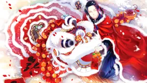 2012年龙年春节新年壁纸_20
