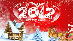 2012龙年新年快乐壁纸