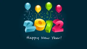 2012龙年新年快乐壁纸_5
